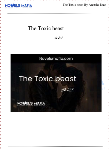 the-toxic-beast-novel-byareesha-khan